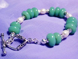 Green Boro Bracelet