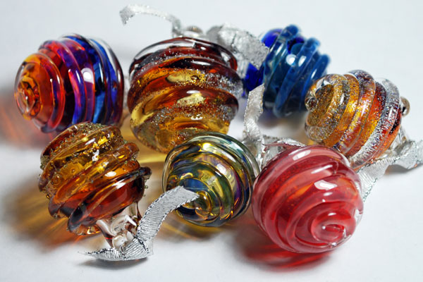 Spiral Ball Pendant Group