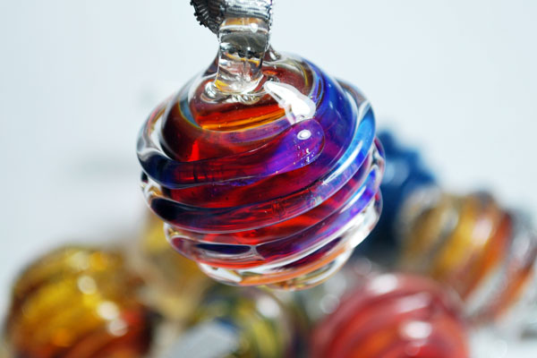 Spiral Ball Pendant - Triple Pass